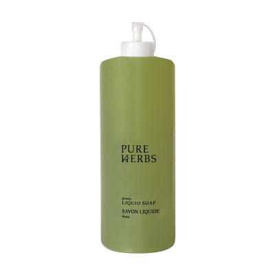 PURE HERBS - Savon liquide, recharge, 1 litre