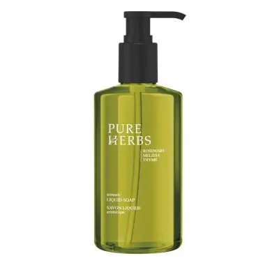 PURE HERBS - Savon liquide, distributeur flacon pompe, 300 ml