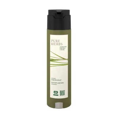 PURE HERBS - Savon liquide, distributeur SHAPE, 300 ml