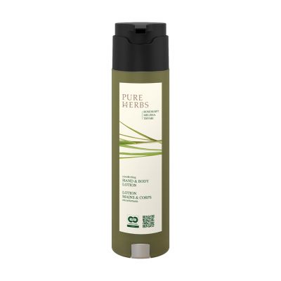 PURE HERBS - Lotion mains et corps, distributeur SHAPE, 300 ml