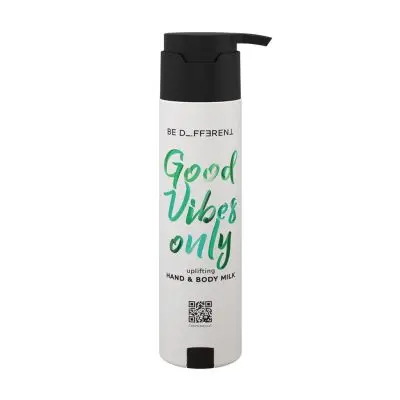 BE DIFFERENT - Lotion mains et corps, distributeur SHAPE, 300 ml