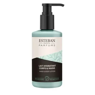 ESTEBAN - Lotion pour mains et corps, distributeur flacon pompe, 300ml