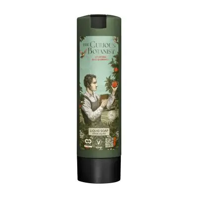 THE CURIOUS BOTANIST - Savon Liquide revitalisant dans un distributeur SMARTCARE, 300ml