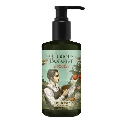 THE CURIOUS BOTANIST - Savon Liquide revitalisant dans un distributeur flacon pompe, 300ml