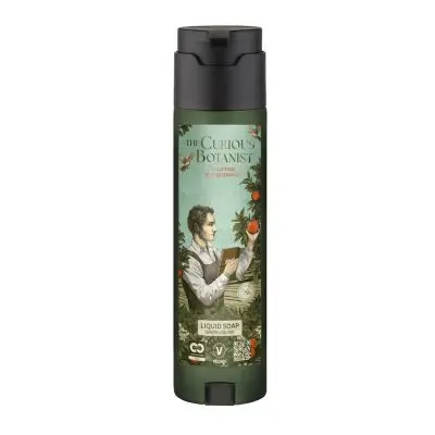 THE CURIOUS BOTANIST - Savon Liquide revitalisant dans un distributeur SHAPE, 300ml