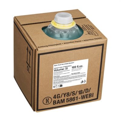 HYDRO TOUCH - Shampooing corps et cheveux, recharge, 5 litres