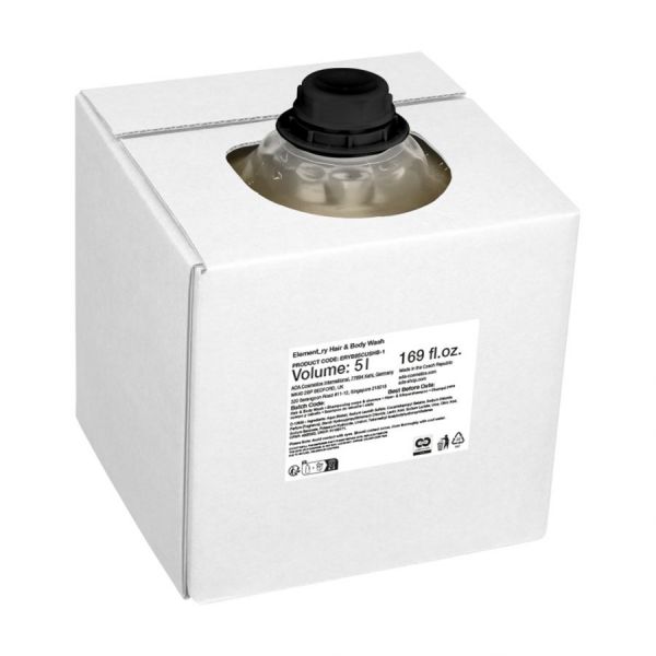 ELEMENT_RY - Shampooing Corps & Cheveux, Bidon recharge, 5 Litres